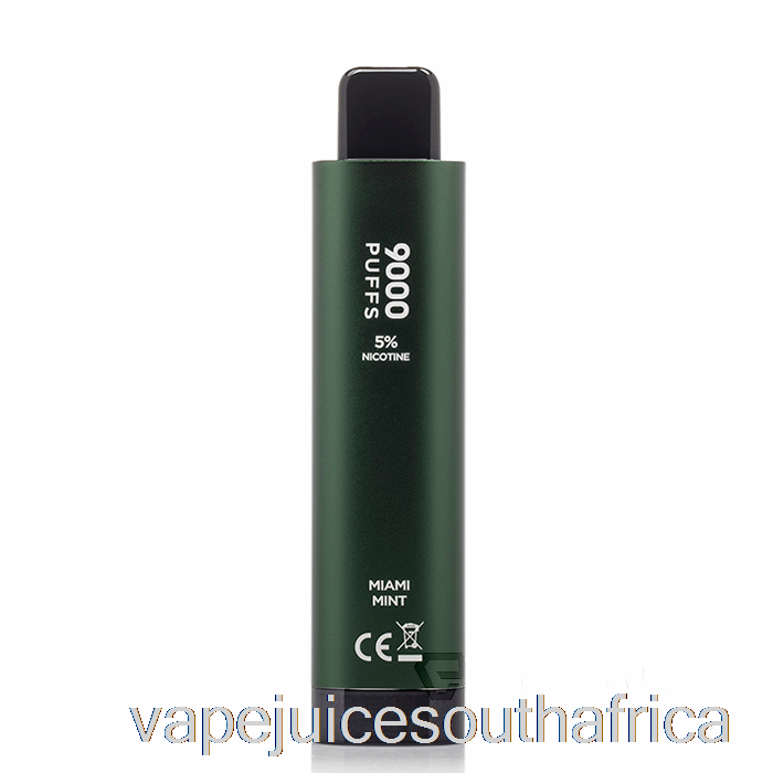 Vape Juice South Africa Hqd Cuvie Plus 2.0 9000 Disposable Miami Mint